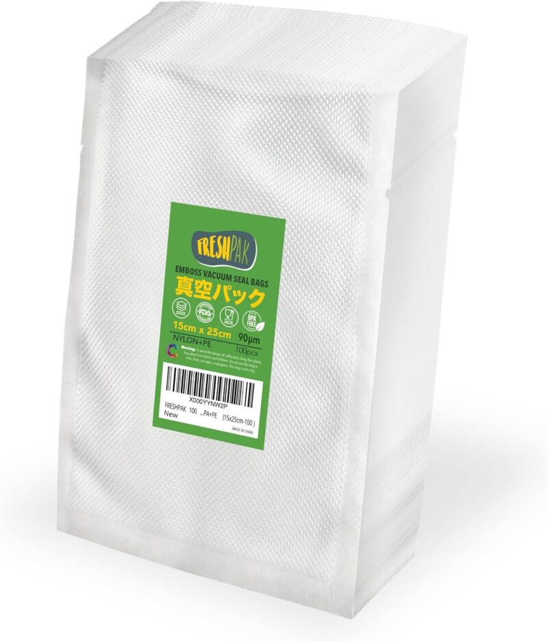 エンボス加工 15x25cm 90μ 100枚