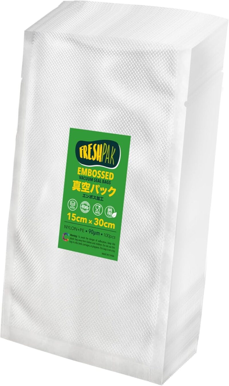 エンボス加工 15x30cm 90μ 100枚
