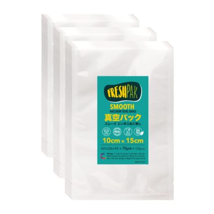 スムーズ 10x15cm 70μ 100枚 × 3パック(合計300枚)