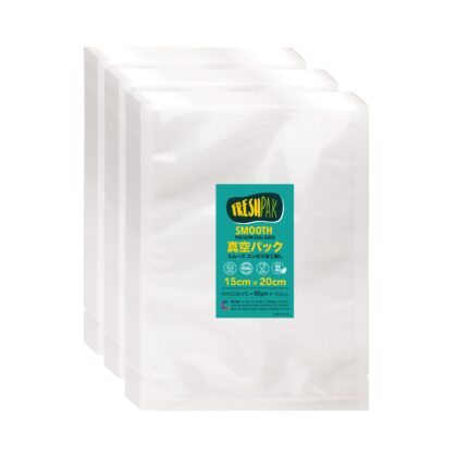 スムーズ 15x25cm 80μ 100枚 × 3パック(合計300枚)