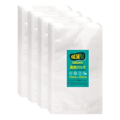 スムーズ 13x23cm 80μ 100枚 × 4パック(合計400枚)
