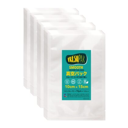 スムーズ 10x15cm 70μ 100枚 × 4パック(合計400枚)