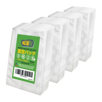 エンボス加工 12x20cm 90μ 100枚 × 4パック(合計400枚)
