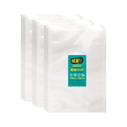 スムーズ 18x26cm 80μ 100枚 × 3パック（合計300枚）